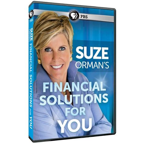 Suze Orman's Financial Solutions for You DVD | Suze orman, Financial, Solutions