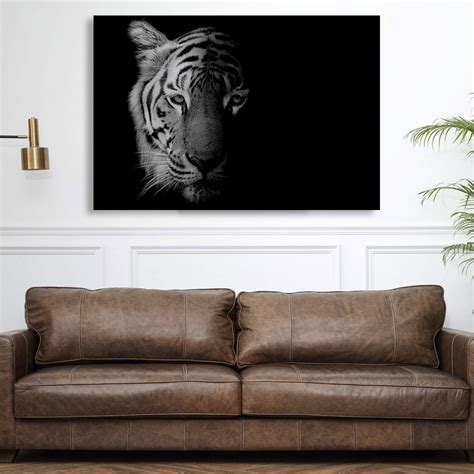 Black and White Tiger Prints - Lopfire