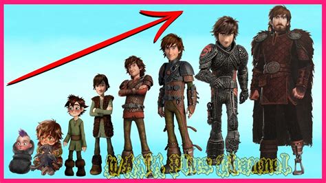 How To Train Your Dragon 3 Characters GROWING UP EVOLUTION 👉@WANAPlus ...