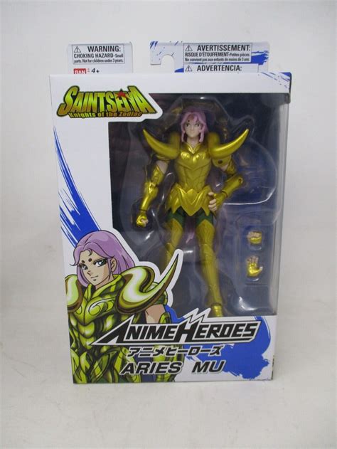 Saint Seiya: Knights of the Zodiac Anime Heros Aries Mu Figure | #4614160767