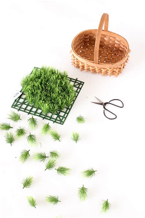 No Mess Easter Basket Grass