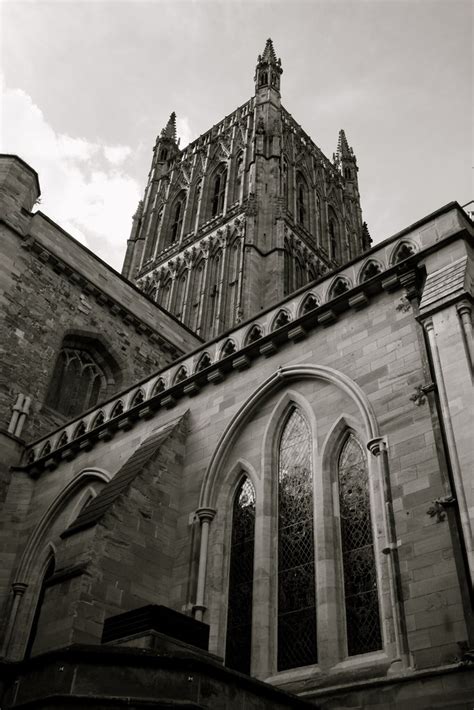 Worcester Cathedral tower | The tower was completed in 1370 … | Flickr