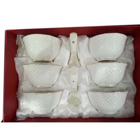 Ceramic White Soup Bowl Set at Rs 200/set in Mumbai | ID: 18995539733