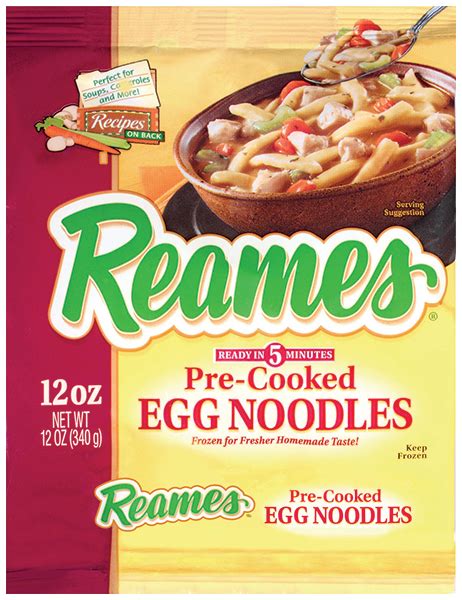 Frozen Egg Noodles | Reames® 24 oz Quick Prep Egg Noodles