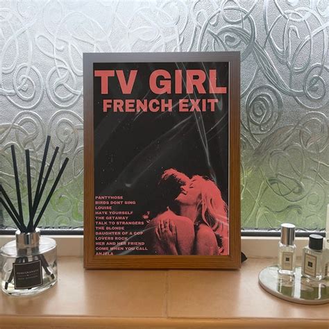 TV Girl French Exit Album Poster No Frame Wall Art Poster - Etsy