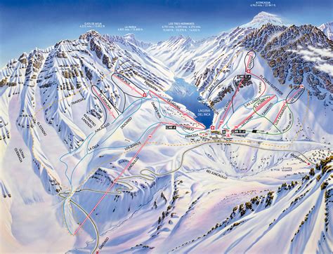 Ski Portillo Trail Map | OnTheSnow