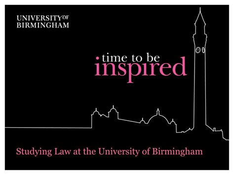 PPT - Studying Law at the University of Birmingham PowerPoint ...