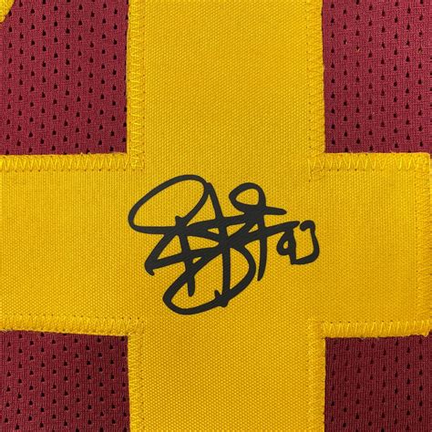 Facsimile Autographed Troy Polamalu USC Maroon Laser Jersey Size Men's ...