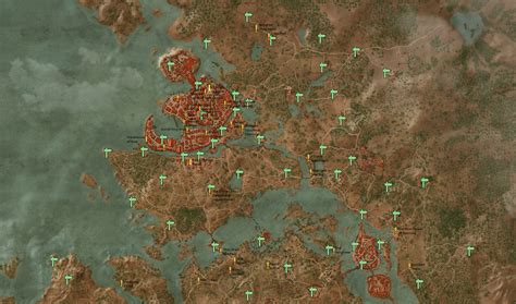 Velen Side Quest Map - including Novigrad - The Witcher 3 Wiki Guide - IGN