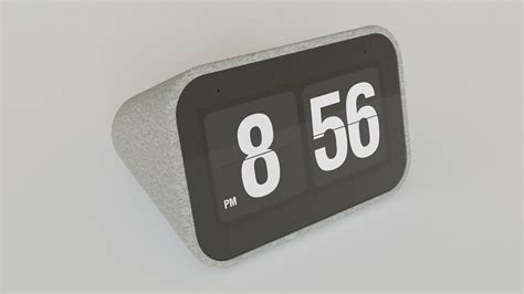 Smart Clock with Google Assistant 3D | CGTrader