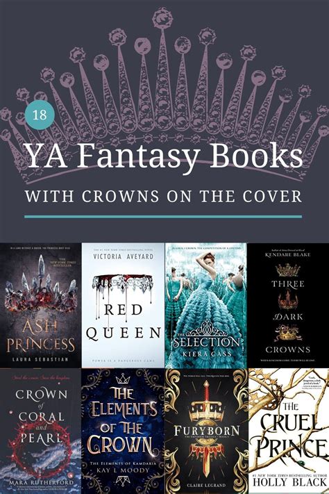 Ya fantasy books with crowns on the cover – Artofit