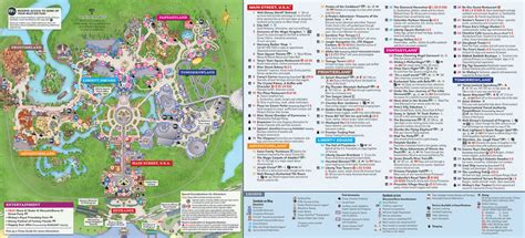 Magic Kingdom Map 2023