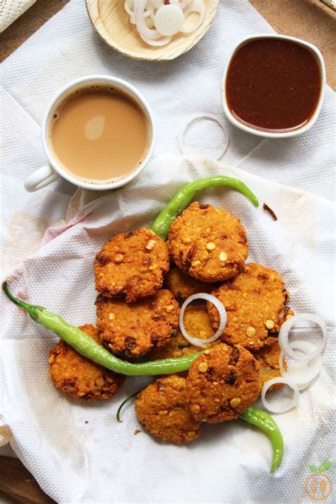 Dal Vada Recipe | Masala Vada Recipe | Lentil Fritters | Recipe | Lentil fritters, Recipes, Fritters