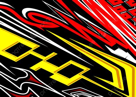 Abstract Racing Stripes With Red Yellow And White Background Free Vector, Racing Background ...