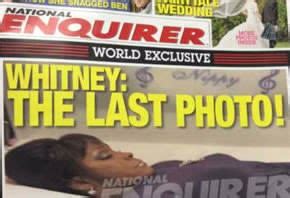 Hispanic News Network U.S.A.: Whitney Houston's Open Casket Photo Published By National Enquirer