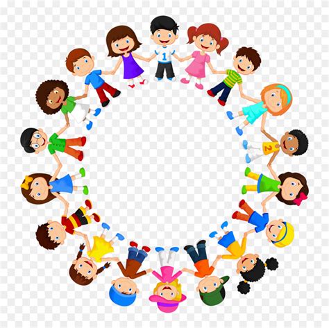 Circle Of Friends Cartoon Clipart (#5400735) - PinClipart