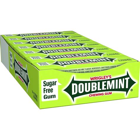 Wrigley's Doublemint Chewing Gum (14 x 7 Sticks): Amazon.co.uk: Prime Pantry