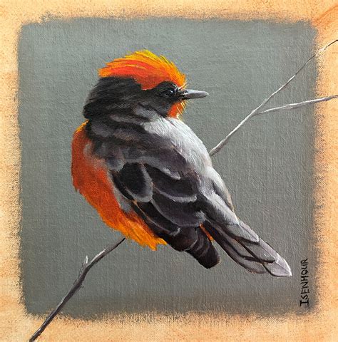 Natasha Isenhour - Vermillion Morning- Oil - Painting entry - December 2019 | BoldBrush Painting ...