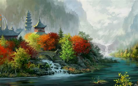 Chinese Landscape Painting Wallpapers - Top Free Chinese Landscape ...