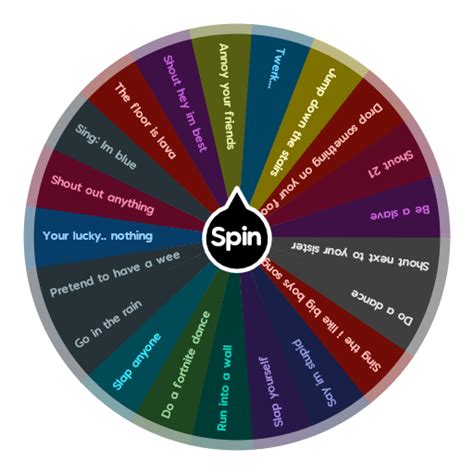 Dares | Spin The Wheel App