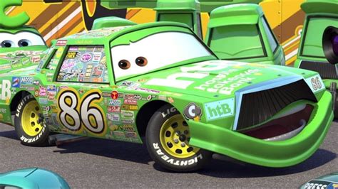 In Cars (2006), Chick Hicks' racing number is 86. 86 is a slang term for getting rid of someone ...