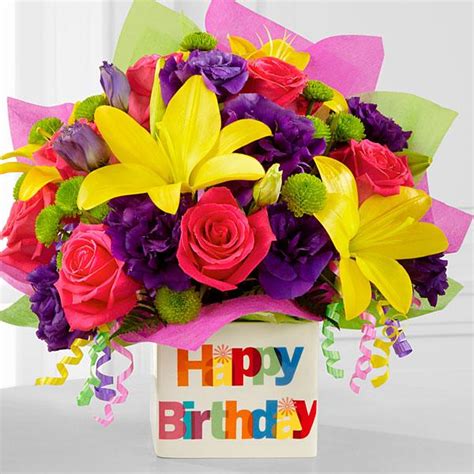 The Happy Birthday Bouquet - Flower Den Florist | Northern Virginia