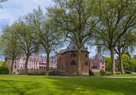 Ooidonk Castle in Belgium stock photo. Image of historic - 173001680