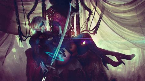 NieR Automata Artwork 2, HD Games, 4k Wallpapers, Images, Backgrounds ...