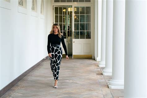 Melania Trump, Still Tweeting, Says Farewell to Be Best | Vanity Fair