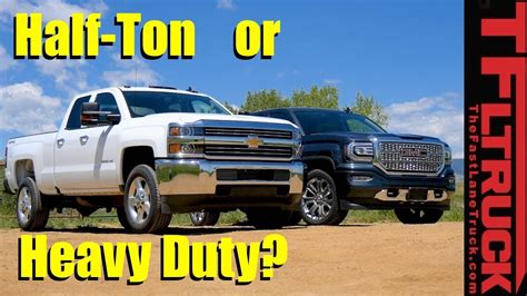 Half-Ton or Heavy Duty Gas Pickup? Which Truck is Right For You? - YouTube