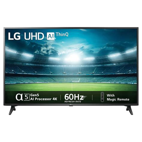 Buy LG UQ7500 108 cm (43 inch) 4K Ultra HD LED WebOS TV with Gen5 AI ...