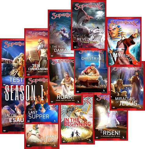 Superbook Season 1 Full Collection (13 Episodes) - CBN INDIA