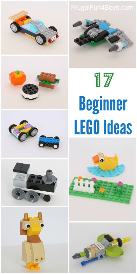 17 Beginner LEGO Project Ideas with Classic Tubs - Frugal Fun For Boys ...