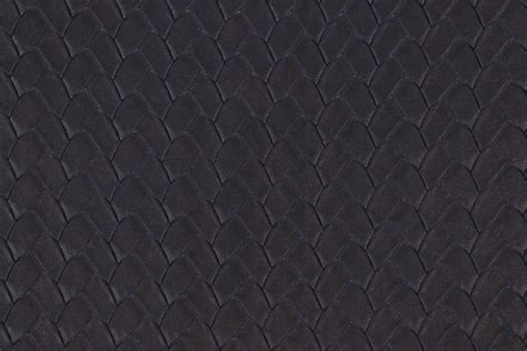 6.63 Yards Patterned Vinyl Upholstery Fabric in Black