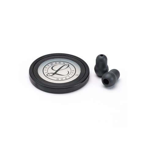 3m littmann stethoscope spare parts kit, master cardiology - black ...