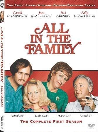 ALL IN THE FAMILY:COMPLETE 1ST SEASON | 1970s tv shows, Family tv ...