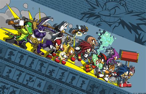 Sonic - Teams against Eggman by Tigerfog on DeviantArt