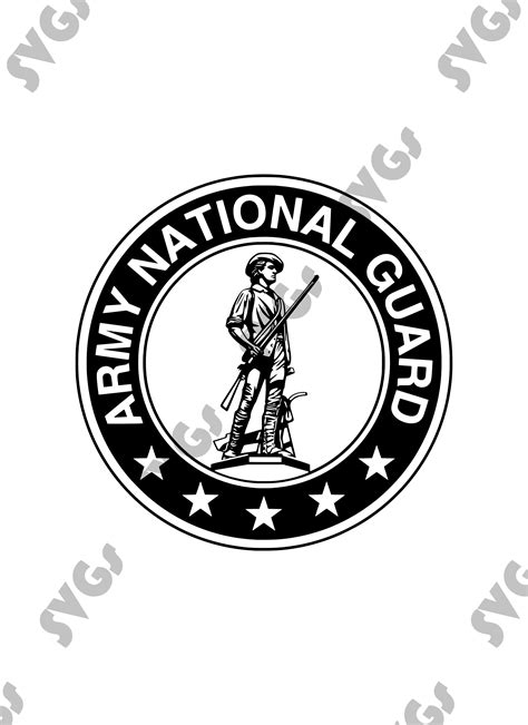 US Army National Guard Military Logo Svg, Jpg, Png Crafting Images - Etsy