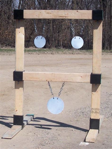 2x4 Hanging Target Stand - Custom Steel Targets Steel Targets, Steel Shooting Targets, Archery ...