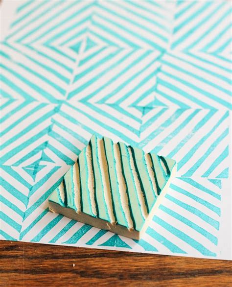 10 DIY Stamp Projects - The Crafted Life | Diy stamp, Fabric stamping, Stamp projects