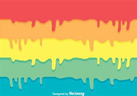 Colorful Paint Drip Background - Download Free Vector Art, Stock ...