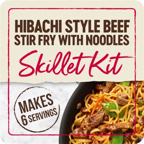 Tyson® Skillet Kits Hibachi Style Beef Stir Fry with Noodles, 46 OZ ...