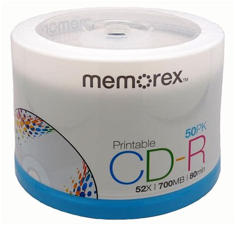 Memorex White Inkjet CD-R