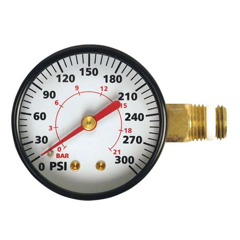 plumbing - Can I use a gauge designed for measuring air pressure to measure water pressure ...