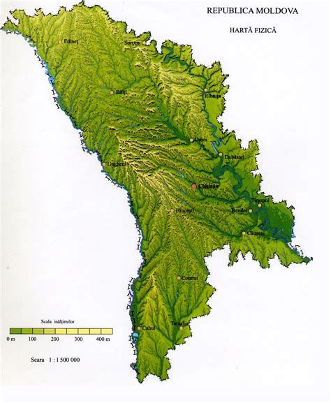 Maps Of Moldova Detailed Map Of Moldova In English Tourist Map Of ...