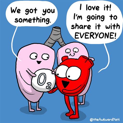 Pin by Allysa Mosuch Makler on heart and brain comic | Biology humor ...