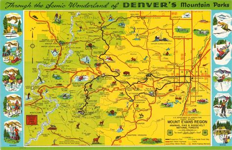 Through the Scenic Wonderland of Denver’s Mountain Parks | Curtis Wright Maps