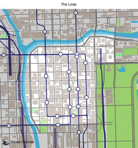 Chicago Cityscape - Map of building projects, properties, and ...