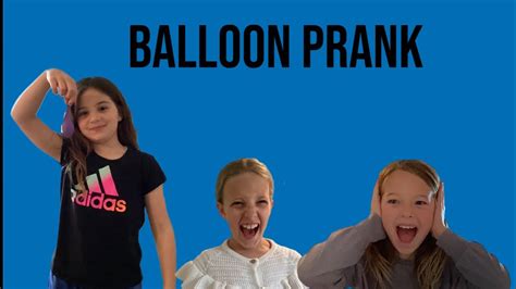 Balloon prank - YouTube