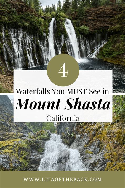 4 Incredible Mount Shasta Waterfalls - Lita of the Pack